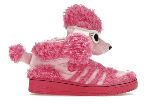 adidas js poodle pink shoes.